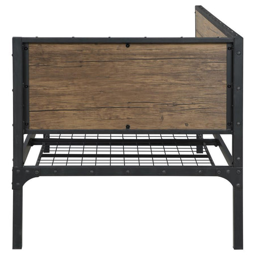 Getler - Daybed - Weathered Chestnut And Black Unique Piece Furniture