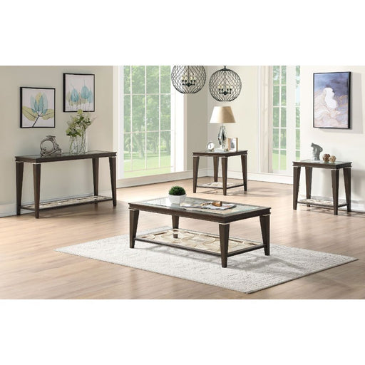 Peregrine - Coffee Table - Walnut & Glass Unique Piece Furniture
