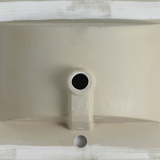 30" Bathroom Vanity Ceramic Top - White
