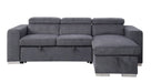 Natalie - Sectional Sofa - Gray Chenille Unique Piece Furniture