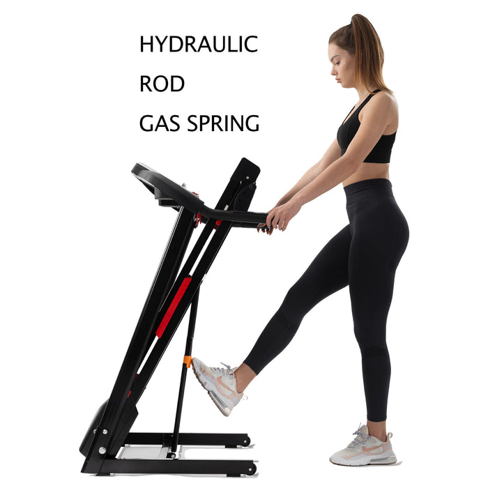 Folding Treadmills For Home - 3.5Hp Portable Foldable With Incline, Electric Treadmill For Running Walking Jogging Exercise With 12 Preset Programs, Indoor Workout Training Space Save Apartment