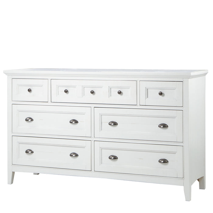 Heron Cove - Drawer Dresser - Chalk White Unique Piece Furniture