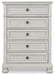 Robbinsdale - Antique White - Five Drawer Chest - Youth Unique Piece Furniture