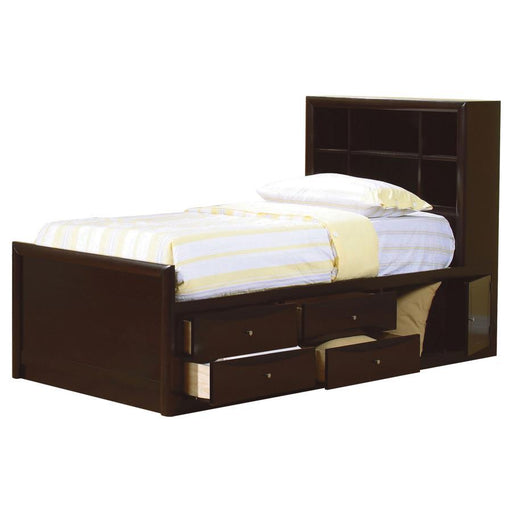 Phoenix - Bookcase Bed with Underbed Storage Unique Piece Furniture