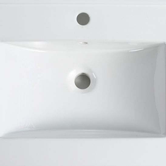 30" Bathroom Vanity Ceramic Top - White
