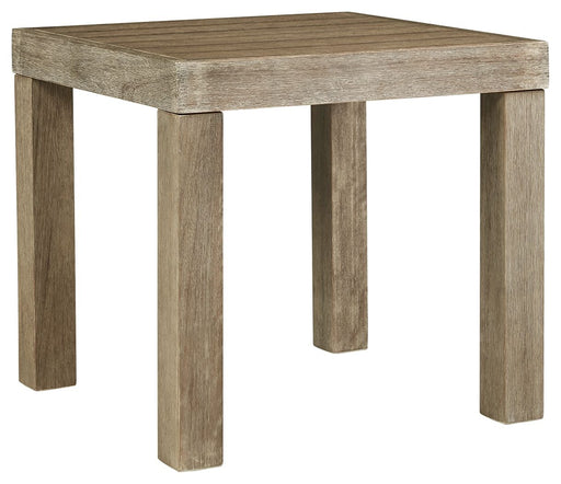 Silo Point - Brown - Square End Table Unique Piece Furniture