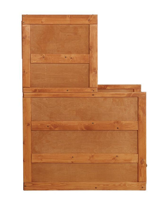 Wrangle Hill - 4-drawer Stairway Chest Unique Piece Furniture