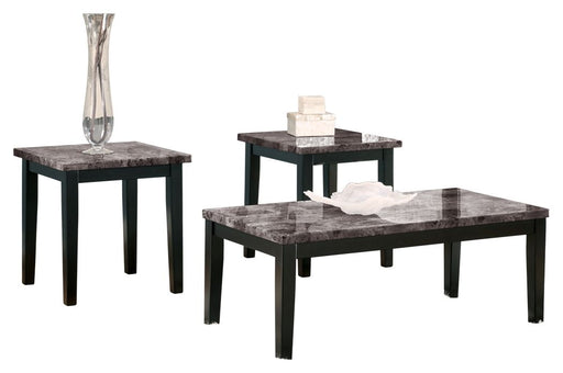 Maysville - Black - Occasional Table Set (Set of 3) Unique Piece Furniture