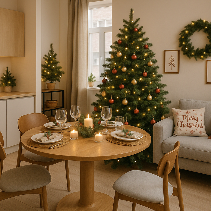 Small Space Holiday Hosting: Dining Solutions That Maximize Every Inch