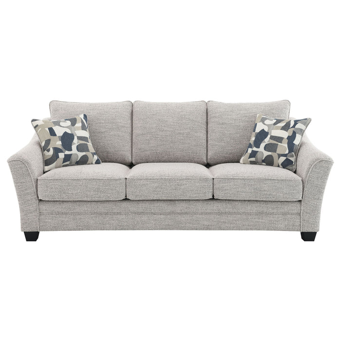 Lido - 2 Piece Sofa Set - Light Gray
