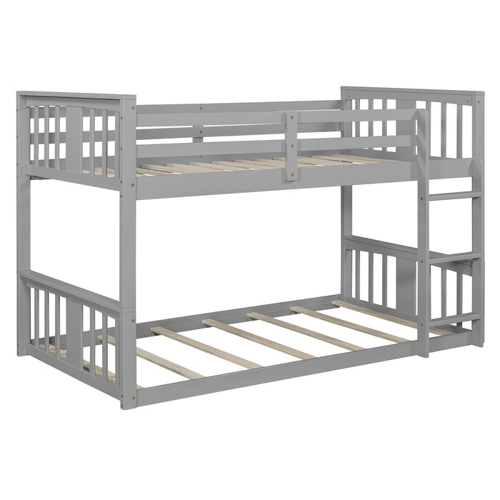 Solid Construction Bunk Bed & Ladder