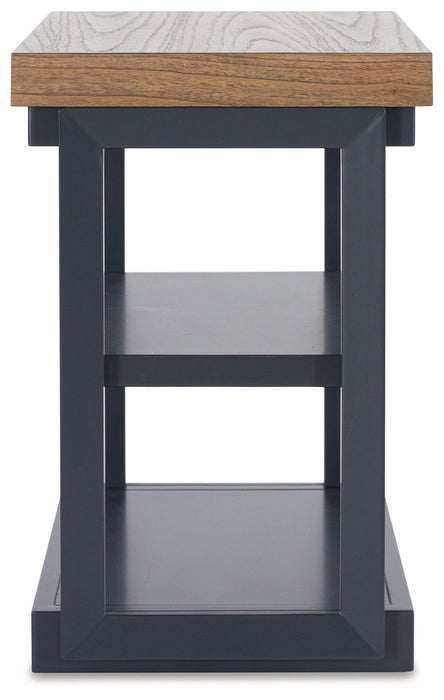 Landocken - Occasional Table Set (Set of 3) - Brown / Blue