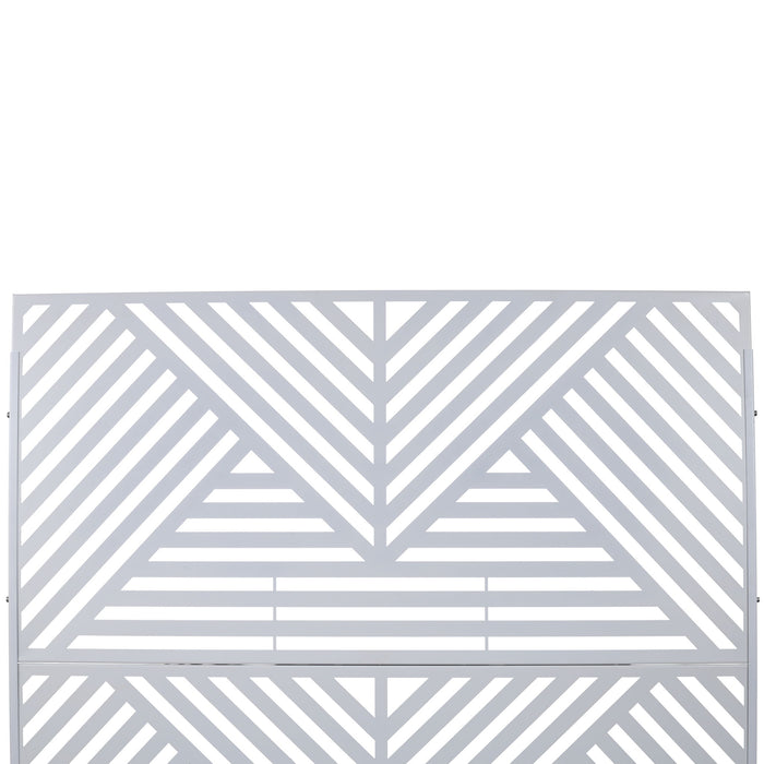 Freestanding Outdoor & Indoor Freestanding Metal Privacy Screen