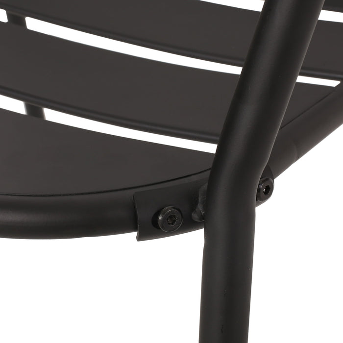 Terra Nova - Bistro Set - Matte Black