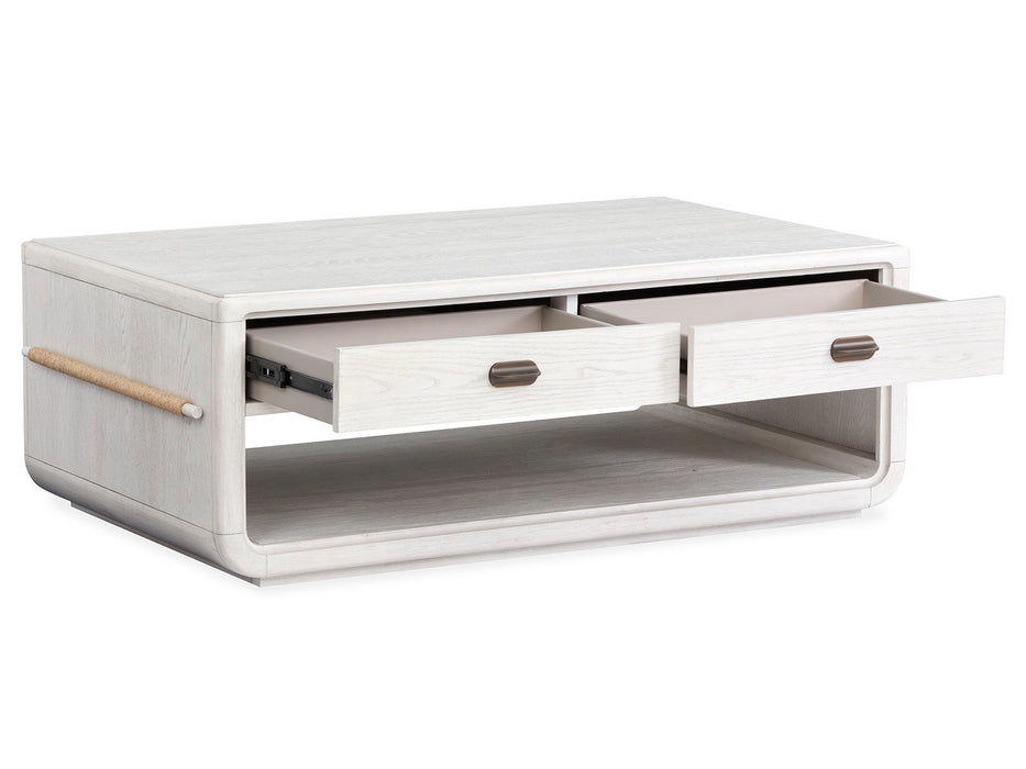 Sunset Cove - Rectangular Cocktail Table With Casters