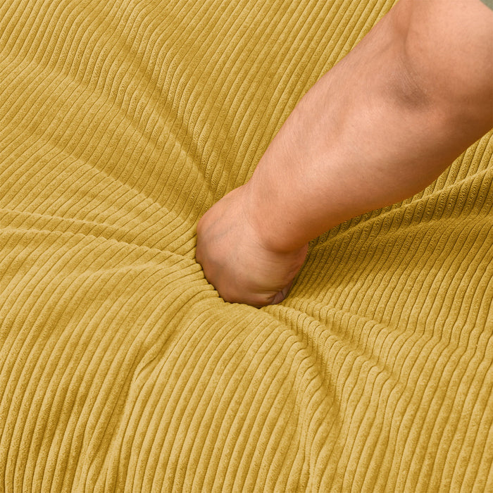 Convertible L Shaped Sleeper Sofa Bed With Reversible Chaise And Storage