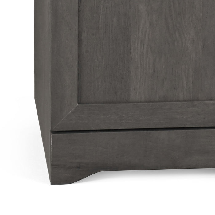 Danbury - Wood Wardrobe - Gray