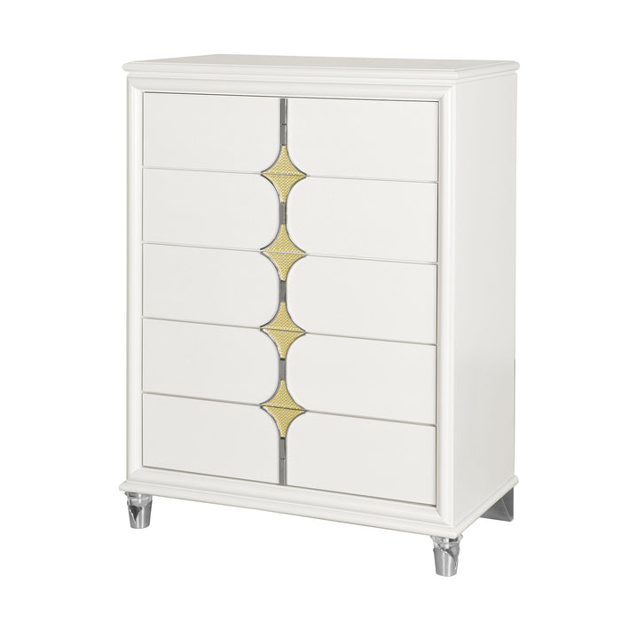 Uriuni - Chest - Gold / White
