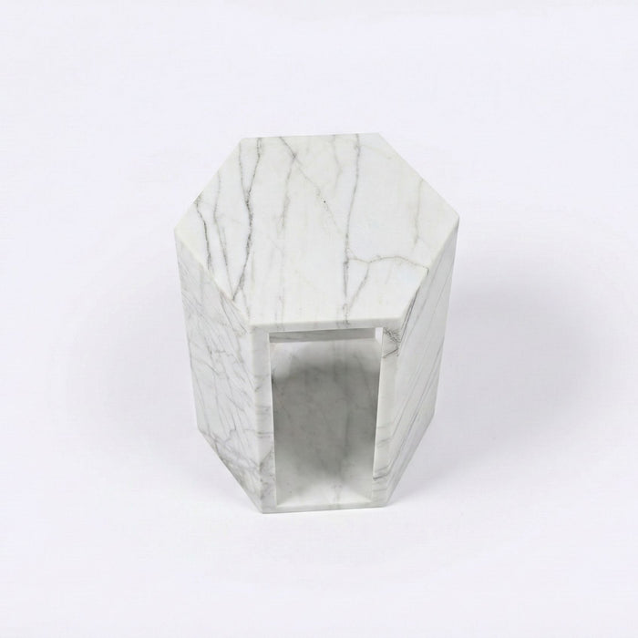 Modern Minimalist Hexagon Side Table