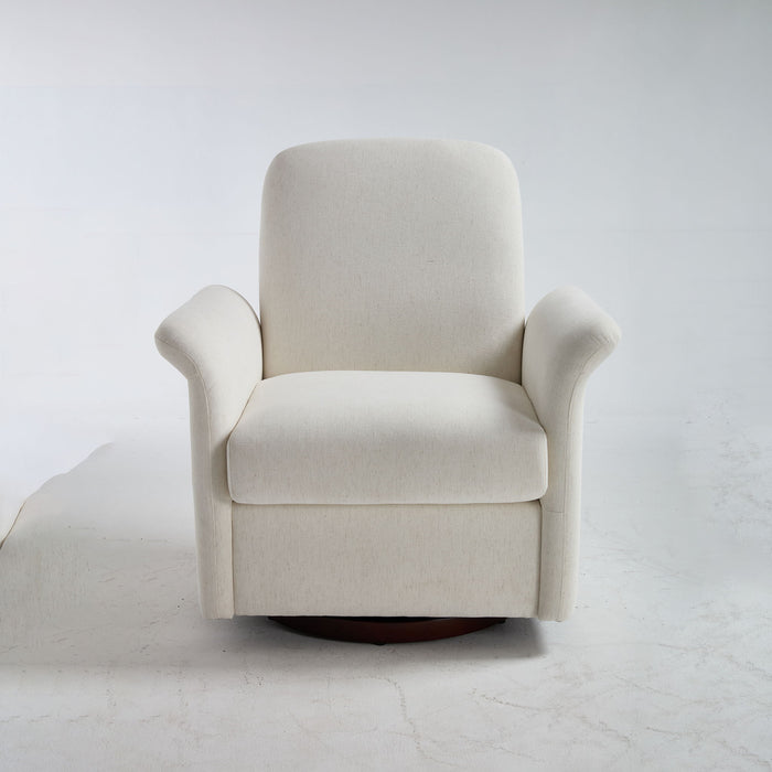 Modern Swivel Barrel Accent Chair With Base