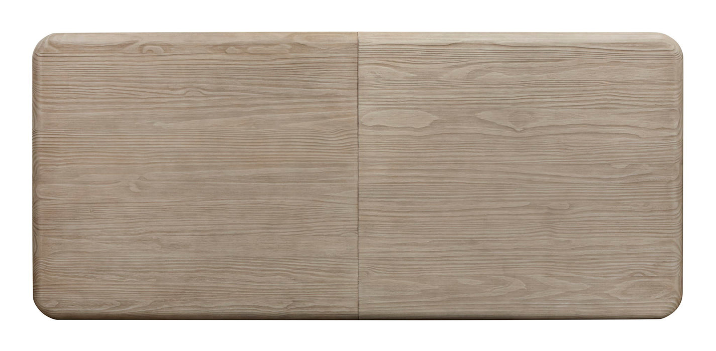 Braelyn - Extendable Trestle Dining Table - Dorian Gray