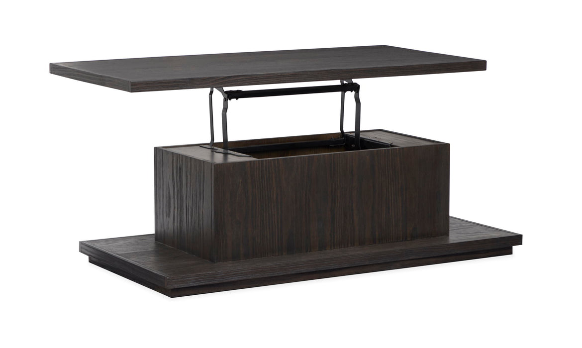 Shaffer - Lift Top Cocktail Table - Velvet Roast