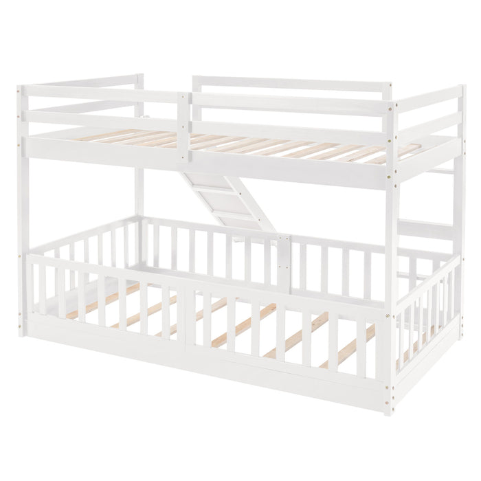 Functional Bunk Bed & Convertible Ladder And Slide
