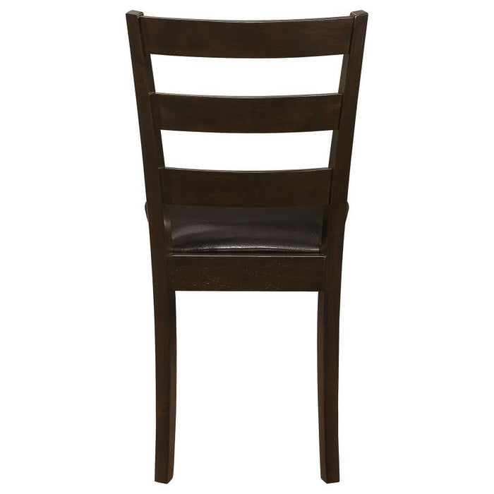 Guillen - 5 Piece Rectangular Dining Table Set - Cappuccino