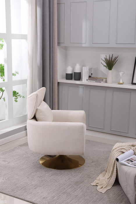 Classic Mid-Century 360 Degree Swivel Accent Chair