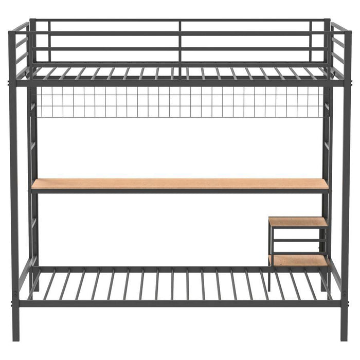 Campus - Metal Workstation Bunk Bed