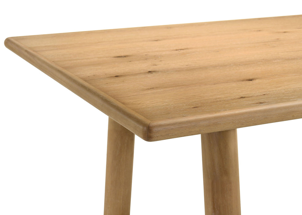 Duncan 7-piece Rectangular Wood Dining Table Set Washed Oak