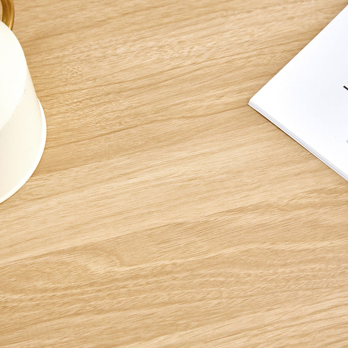 Modern 2 Tier Coffee Table With Open Storage Shelf For Living Room