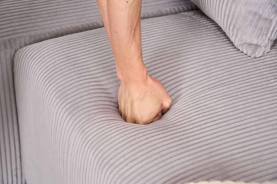 Combined 3 Seater Sofa With 4 Pillows