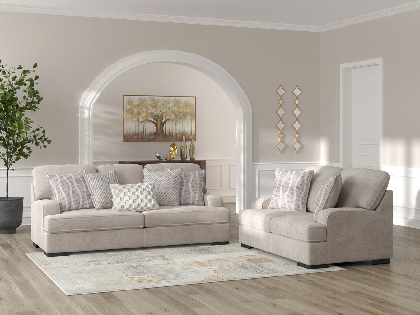 Stationary Sofas & Loveseats