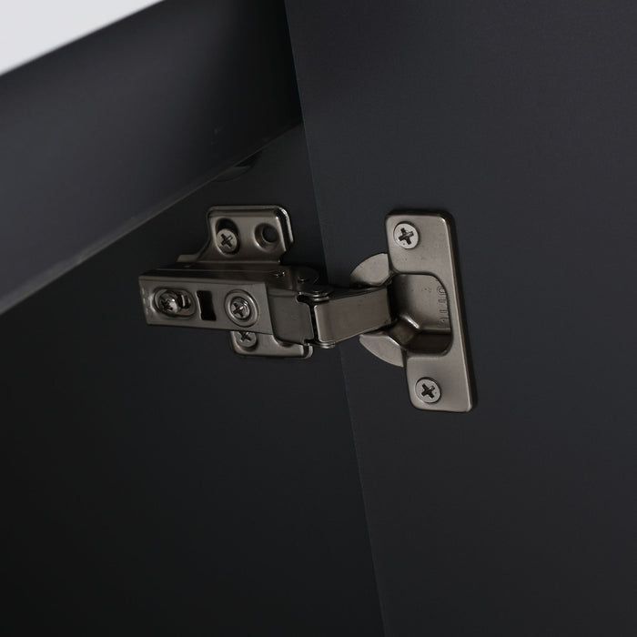 Contemporary Wall Mounted Bathroom Vanity With Soft Close Doors