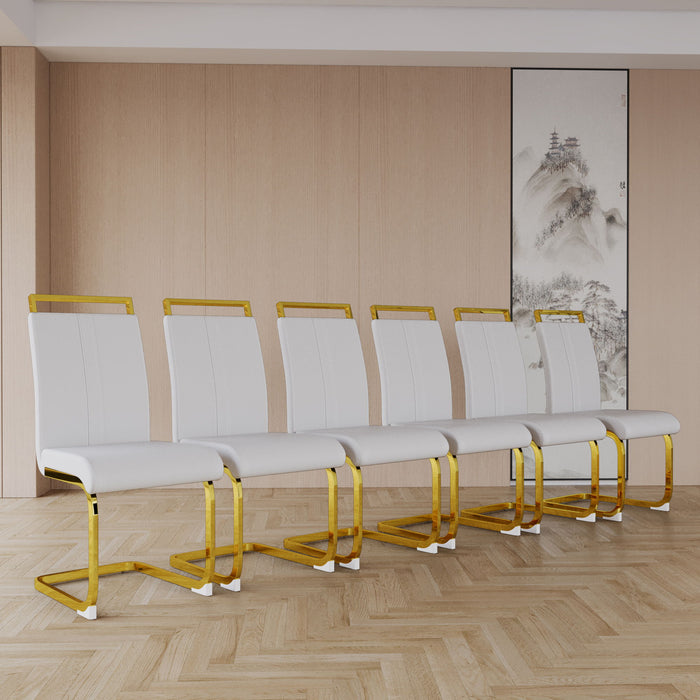 Side Dining Room Chair, Padded Seat High Back