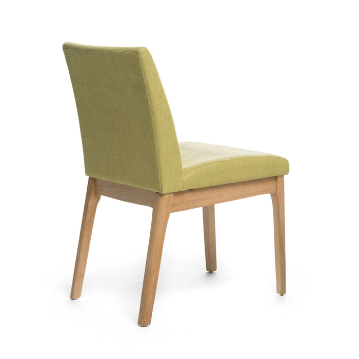 Contemporary Fabric Comfort Dining Chairs (Set of 2)