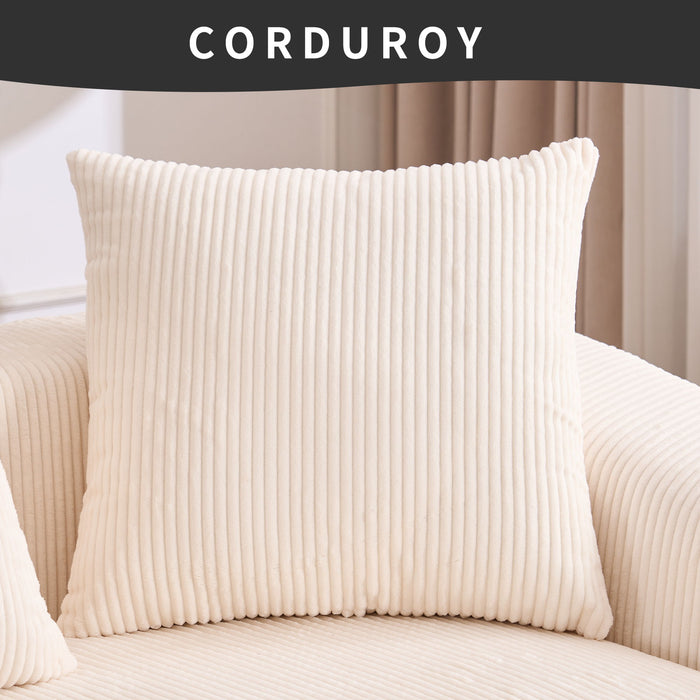 Combined 3 Seater Sofa With 4 Pillows