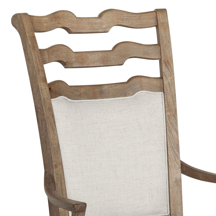 Weston Hills - Upholstered Arm Chair - Flax Seed