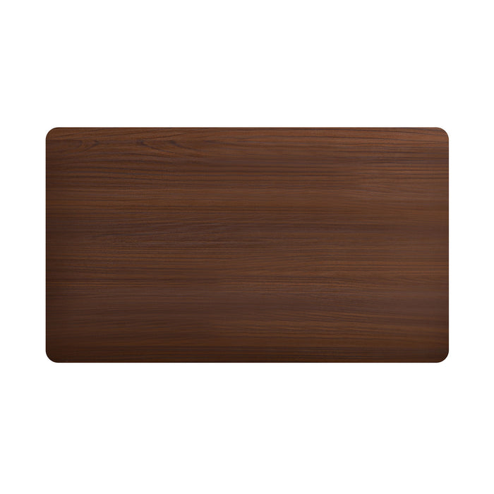 Adjustable End Table With Wheels, 360°Rotating Top And Storage Space