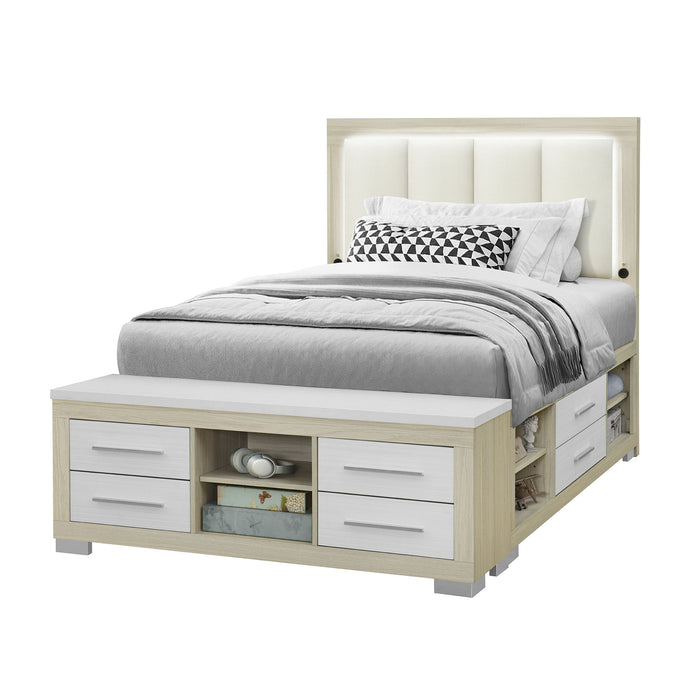 Emilia - Bed With Storage And LED Lighting