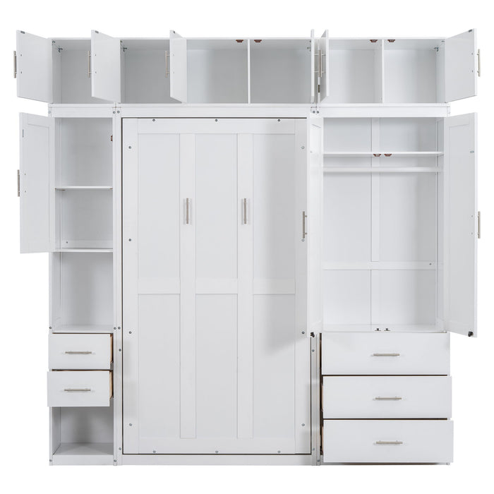 Murphy Bed With Lockers And Wardrobes