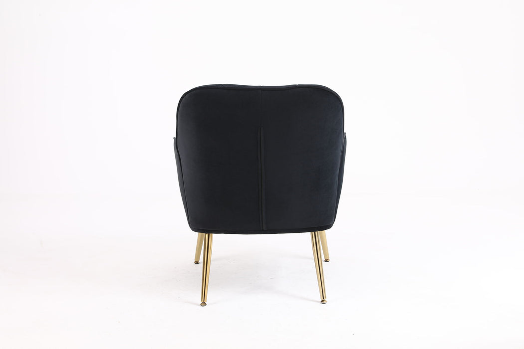 Modern Mid-Century Chair Tufted Sherpa Armchair For Living Room Bedroom Office