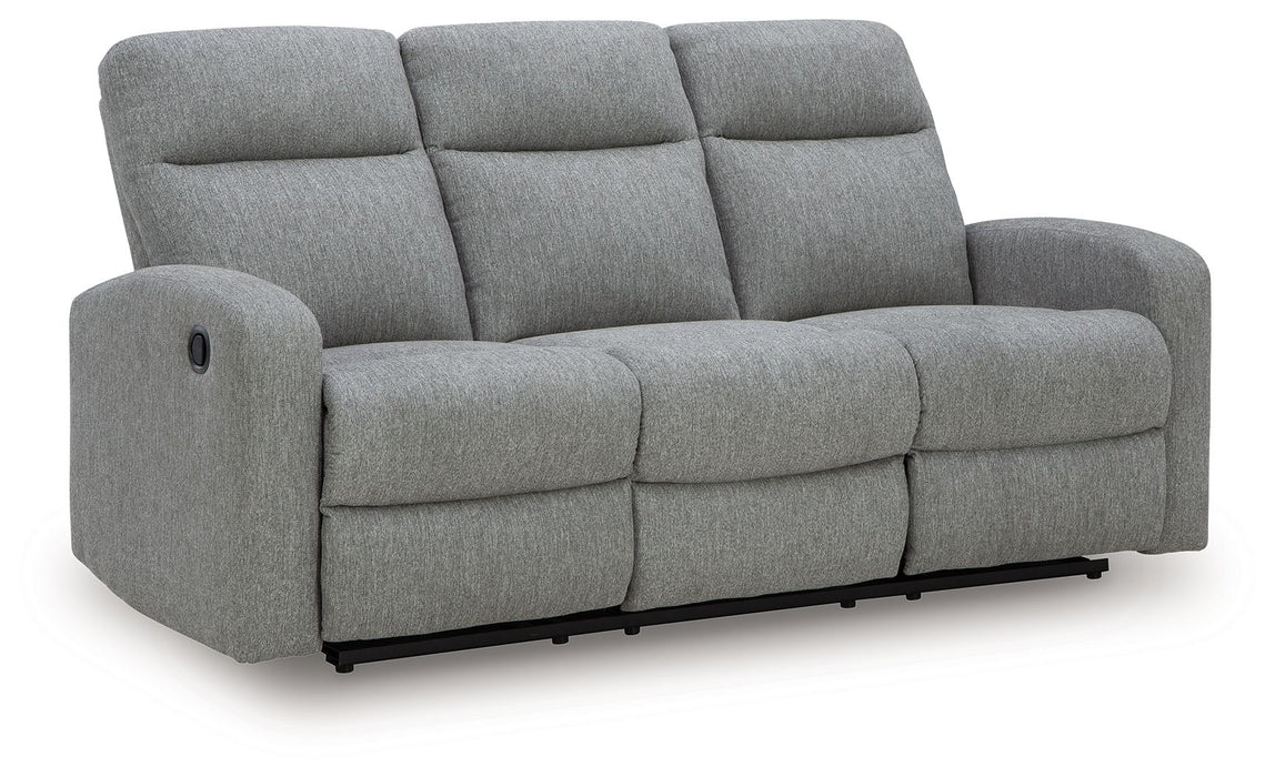 Gauntlet - Reclining Sofa - Sterling