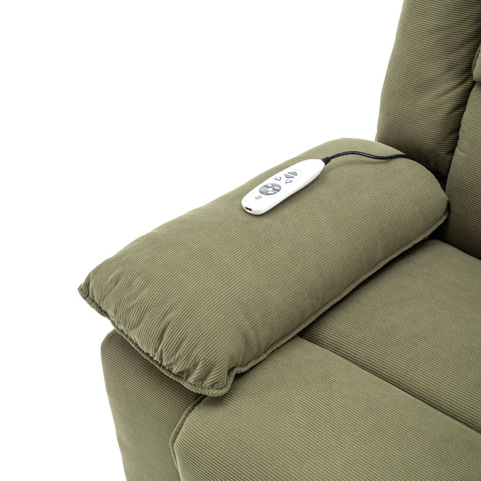 Massage Recliner Power Lift Chair With Adjustable Massage And Heating Function