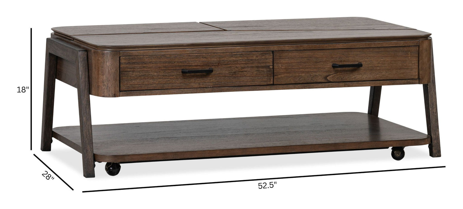 Hallie - Lift Top Storage Cocktail Table Set