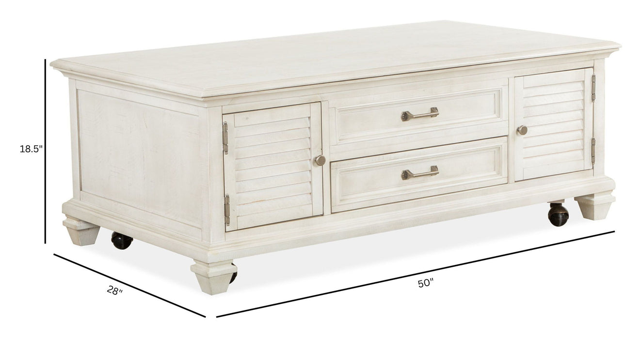 Newport - Lift Top Storage Cocktail Table Set