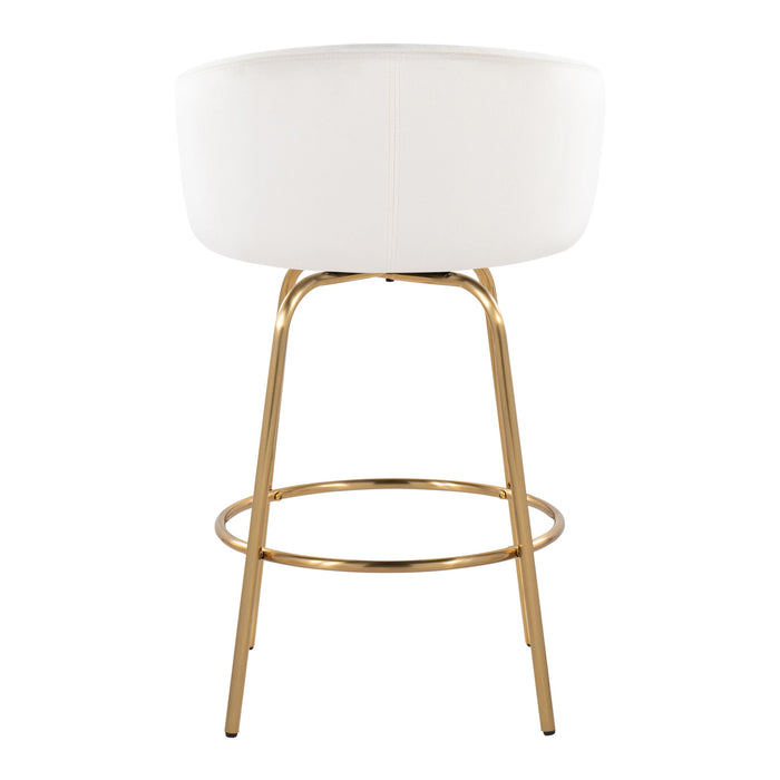Claire - Contemporary & Glam Counter Stool (Set of 2)