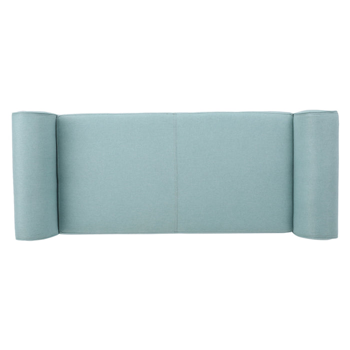 Hayes - Armed Storage Bench With Rolled Arms And Button Tufting