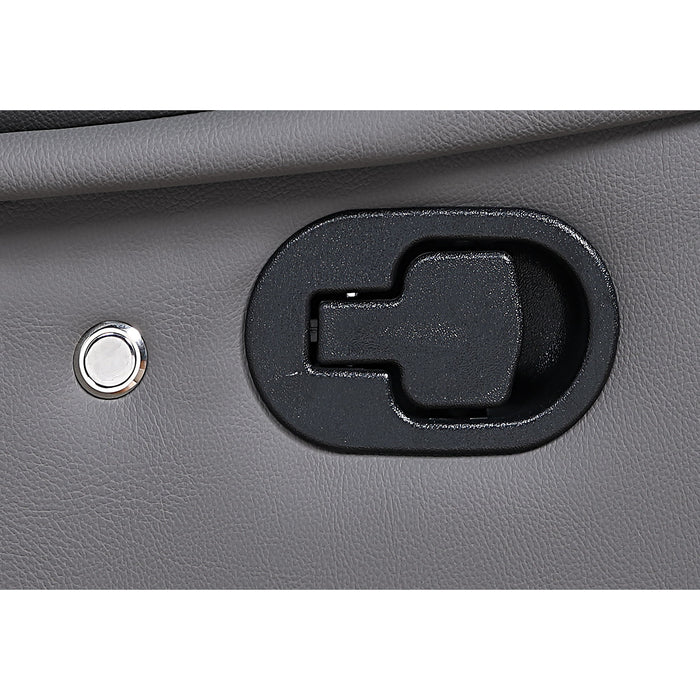 Blanche - Reclining Set With LED Lights, Speaker